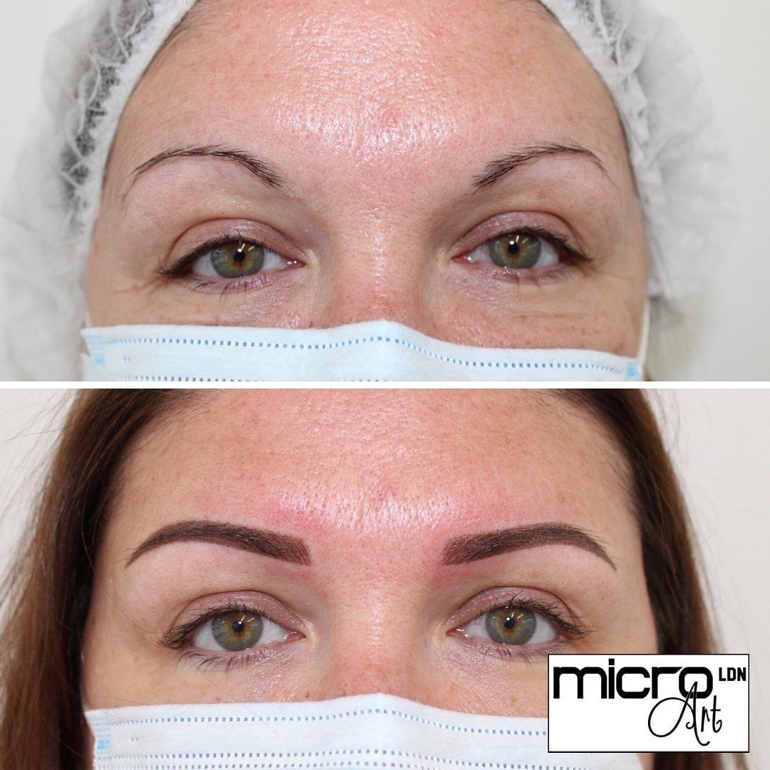 The best semi-permanent makeup | review of eyebrow tattooing